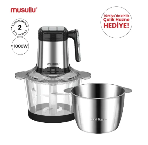 MUSULLU RONDO DOĞRAYICI - 2 Litre msl-1221-2