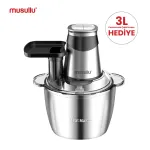 MUSULLU RONDO DOĞRAYICI - 3 Litre (Rendeli) MSL-1232-3