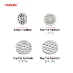Musullu Premium 2700W Et Kıyma Makinesi