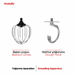 Multichef Max 2000 Watt Mutfak Şefi/ Stand Mikser Hamur Yoğurma Makinesi Msl-3005