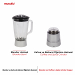 Multichef Max 2000 Watt Mutfak Şefi/ Stand Mikser Hamur Yoğurma Makinesi Msl-3005