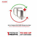 Multichef Max 2000 Watt Mutfak Şefi/ Stand Mikser Hamur Yoğurma Makinesi Msl-3005