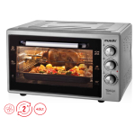Musullu MF-1450 Termostatlı Saatli Lambalı Turbo Fanlı 45 Litre Maxi Fırın