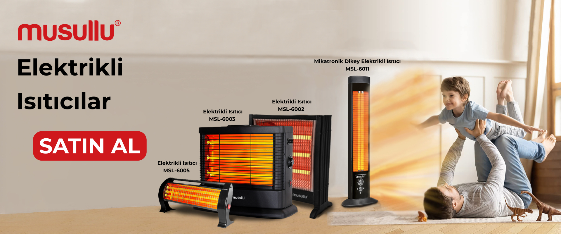 Musullu Elektrikli Isıtıcılar