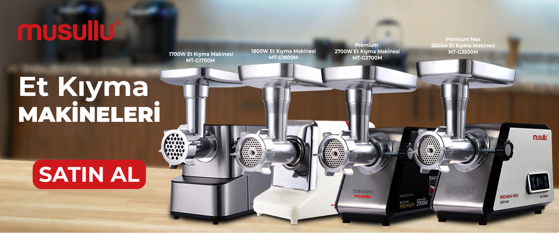 Musullu Kıyma Makineleri Serisi