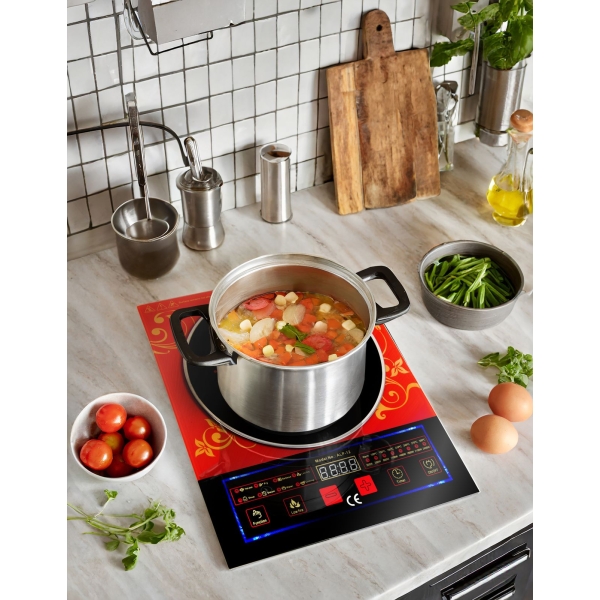 Musullu 2400w İndiksiyonlu Lazer Ocak